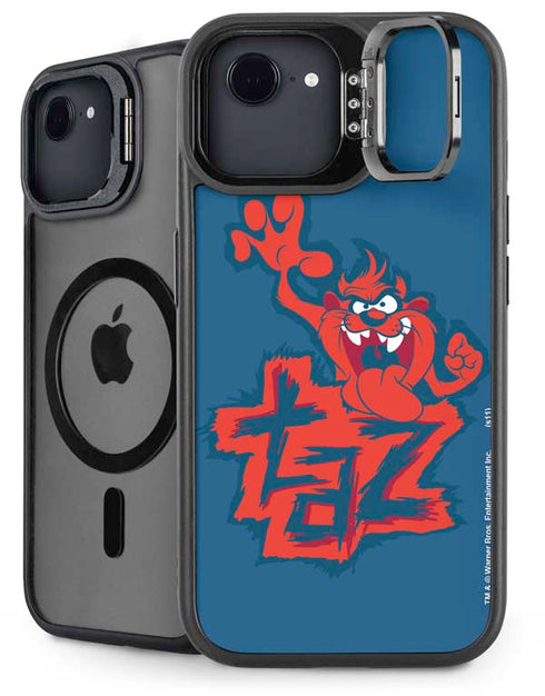 Looney Tunes Tasmanian Devil Blue iPhone 16e Kickstand Case