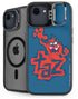 Looney Tunes Tasmanian Devil Blue iPhone 16e Kickstand Case