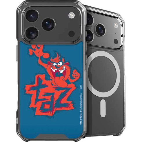 Looney Tunes Tasmanian Devil Blue iPhone 18 Pro Max MagSafe Case