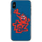 Looney Tunes Tasmanian Devil Blue iPhone XS Skin