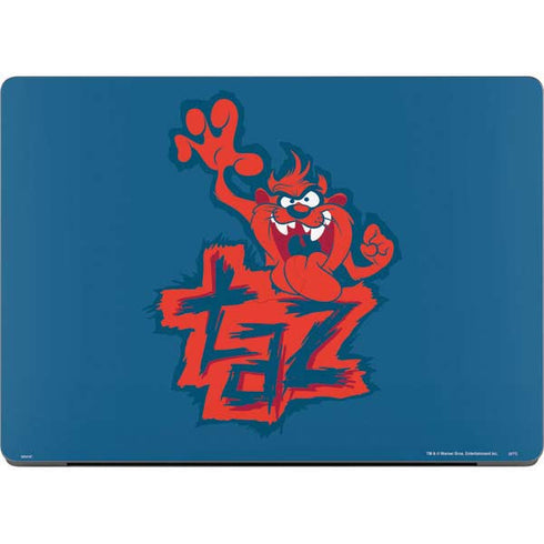 Looney Tunes Tasmanian Devil Blue Apple MacBook Pro 14-inch Skin