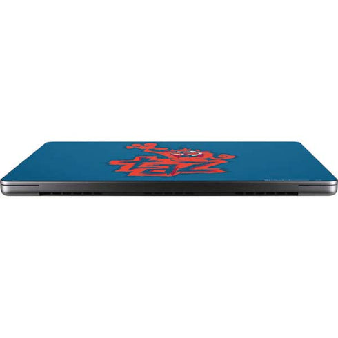 Looney Tunes Tasmanian Devil Blue Apple MacBook Pro 14-inch Skin