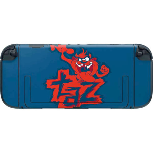Looney Tunes Tasmanian Devil Blue Nintendo Switch 2 (2025) with Joy-Con Skin