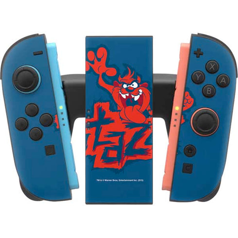 Looney Tunes Tasmanian Devil Blue Nintendo Switch 2 (2025) Joy-Con Controller Skin