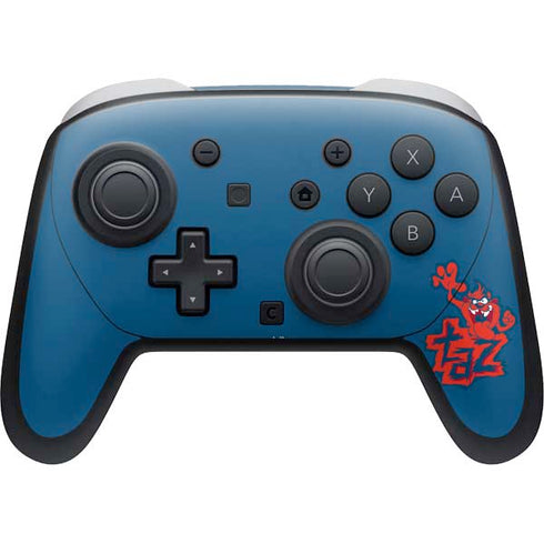 Looney Tunes Tasmanian Devil Blue Nintendo Switch 2 (2025) Pro Controller Skin