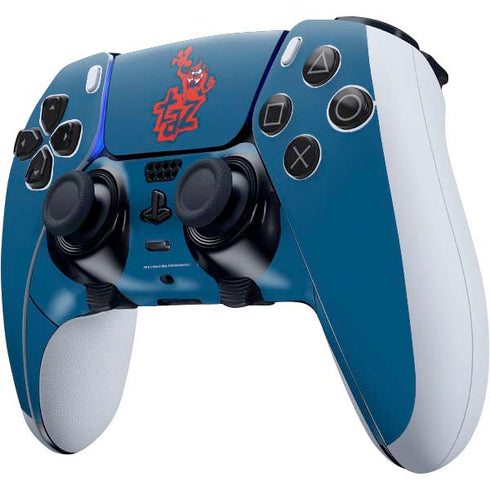 Looney Tunes Tasmanian Devil Blue PS5 DualSense Edge Pro Controller Skin