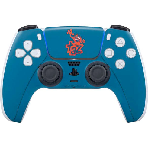 Looney Tunes Tasmanian Devil Blue PlayStation PS5 Skins