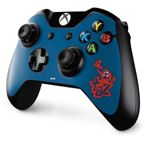 Looney Tunes Tasmanian Devil Blue Xbox One Controller Skin