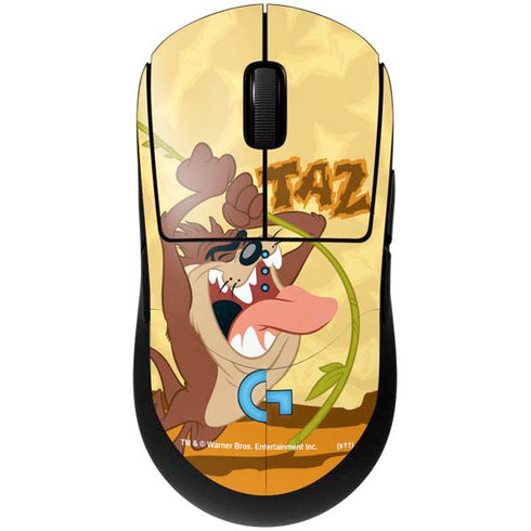 Looney Tunes Tasmanian Devil Rope Swing G Pro Wireless Gaming Mouse Skin