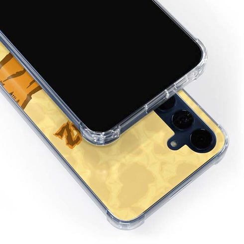 Looney Tunes Tasmanian Devil Rope Swing Galaxy A35 5G Clear Case