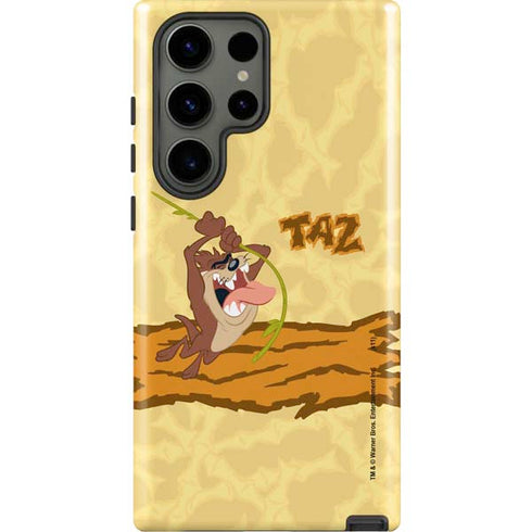 Looney Tunes Tasmanian Devil Rope Swing Galaxy S23 Ultra Pro Case