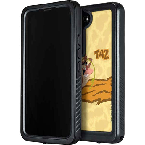 Looney Tunes Tasmanian Devil Rope Swing Galaxy S24 Plus Waterproof Case