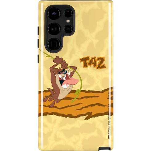 Looney Tunes Tasmanian Devil Rope Swing Galaxy S25 Ultra Impact Case