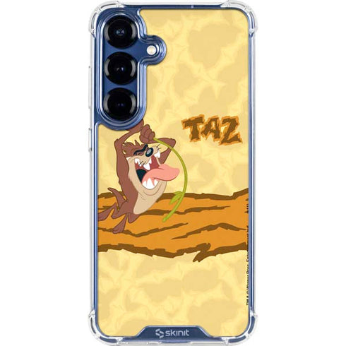 Looney Tunes Tasmanian Devil Rope Swing Galaxy S25 Plus Clear Case
