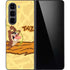 Looney Tunes Tasmanian Devil Rope Swing Galaxy Z Fold5 5G Skin