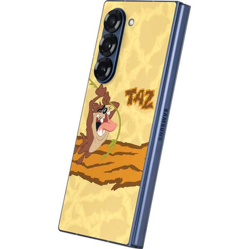 Looney Tunes Tasmanian Devil Rope Swing Galaxy Z Fold6 Skin