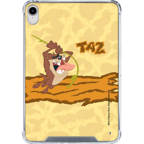 Looney Tunes Tasmanian Devil Rope Swing iPad 11th Gen (2025) Clear Case