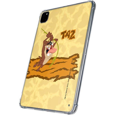 Looney Tunes Tasmanian Devil Rope Swing iPad Pro 11in (2024) Clear Case