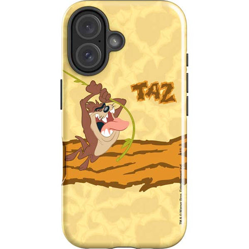 Looney Tunes Tasmanian Devil Rope Swing iPhone 16 Plus Impact Case