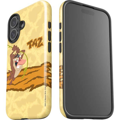 Looney Tunes Tasmanian Devil Rope Swing iPhone 16 Plus Impact Case