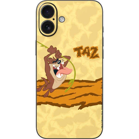 Looney Tunes Tasmanian Devil Rope Swing iPhone 16 Plus Skin