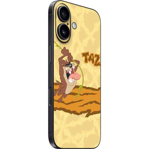 Looney Tunes Tasmanian Devil Rope Swing iPhone 16 Plus Skin