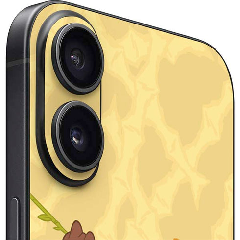 Looney Tunes Tasmanian Devil Rope Swing iPhone 16 Plus Skin