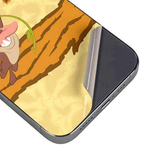 Looney Tunes Tasmanian Devil Rope Swing iPhone 16 Pro Max Skin