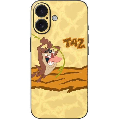 Looney Tunes Tasmanian Devil Rope Swing iPhone 16 Skin