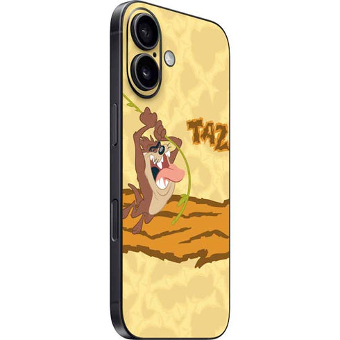 Looney Tunes Tasmanian Devil Rope Swing iPhone 16 Skin