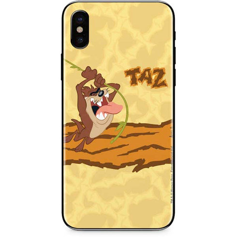 Looney Tunes Tasmanian Devil Rope Swing iPhone XS Max Skin