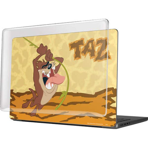 Looney Tunes Tasmanian Devil Rope Swing MacBook Pro 14in (2021-24) Case plus Skin
