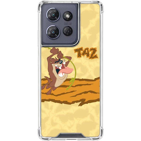 Looney Tunes Tasmanian Devil Rope Swing Moto G Play 5G (2025) Clear Case