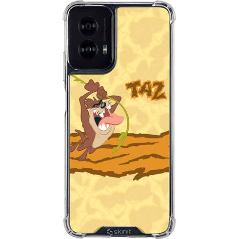 Looney Tunes Tasmanian Devil Rope Swing Moto G Power 5G (2024) Clear Case
