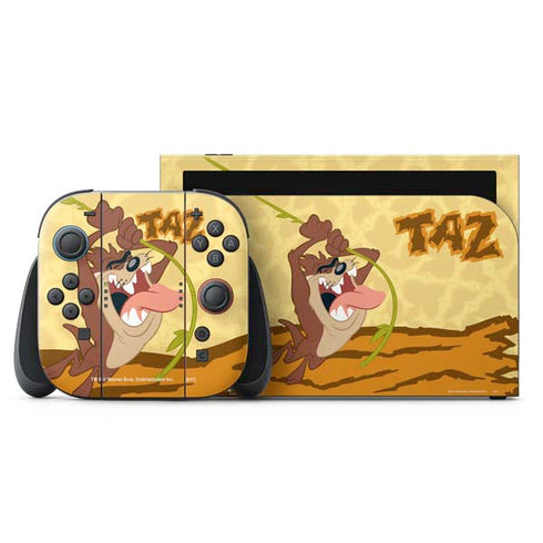 Looney Tunes Tasmanian Devil Rope Swing Nintendo Skins