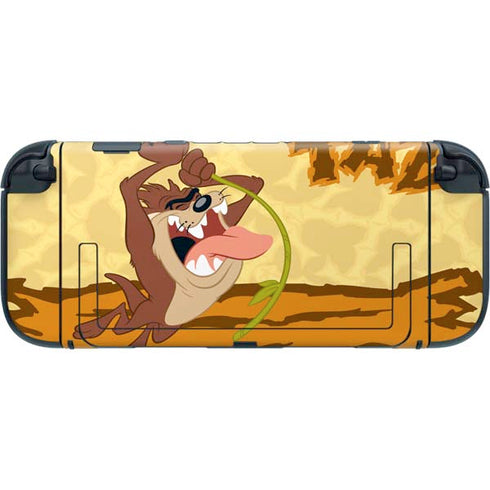 Looney Tunes Tasmanian Devil Rope Swing Nintendo Switch 2 (2025) with Joy-Con Skin