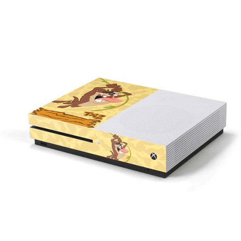 Looney Tunes Tasmanian Devil Rope Swing Xbox One S Console Skin