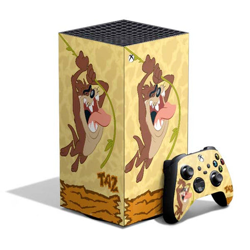 Looney Tunes Tasmanian Devil Rope Swing XBox Series X Digital Edition Bundle Skin