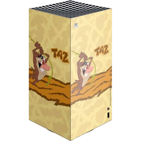 Looney Tunes Tasmanian Devil Rope Swing XBox Series X Digital Edition Console Skin
