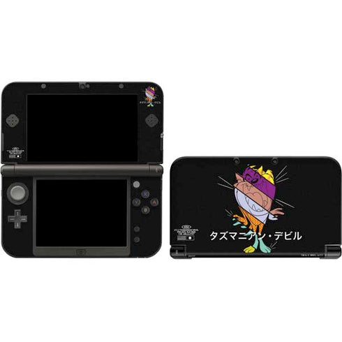 Looney Tunes Tasmanian Devil Sliced Juxtapose 3DS XL 2015 Skin