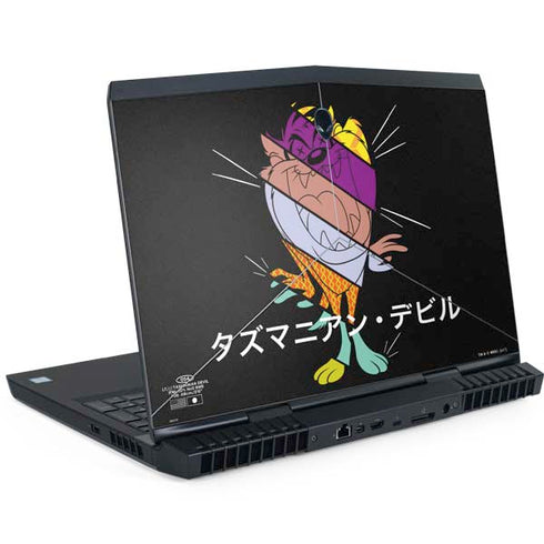 Looney Tunes Tasmanian Devil Sliced Juxtapose Dell Alienware Skin
