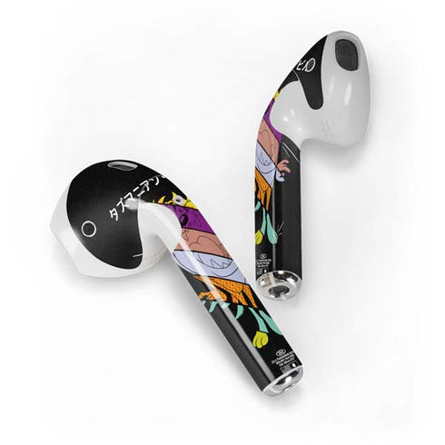 Looney Tunes Tasmanian Devil Sliced Juxtapose Apple AirPods Skin