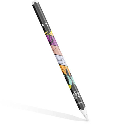 Looney Tunes Tasmanian Devil Sliced Juxtapose Apple Pencil (2nd Gen 2019) Skin