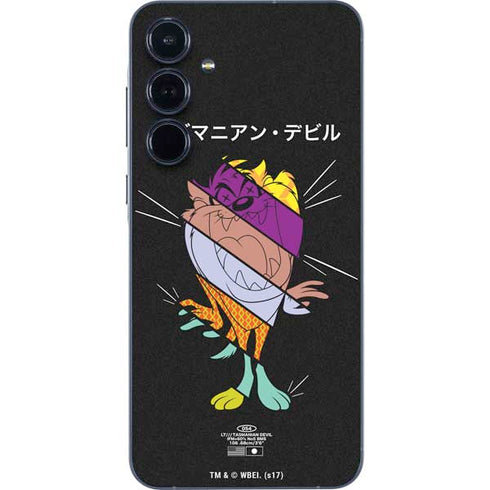 Looney Tunes Tasmanian Devil Sliced Juxtapose Galaxy A35 5G Skin