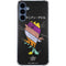 Looney Tunes Tasmanian Devil Sliced Juxtapose Galaxy A55 5G Clear Case