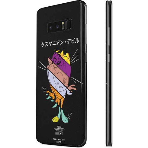 Looney Tunes Tasmanian Devil Sliced Juxtapose Galaxy Note 8 Skin