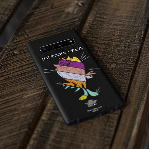 Looney Tunes Tasmanian Devil Sliced Juxtapose Galaxy S10 Plus Skin