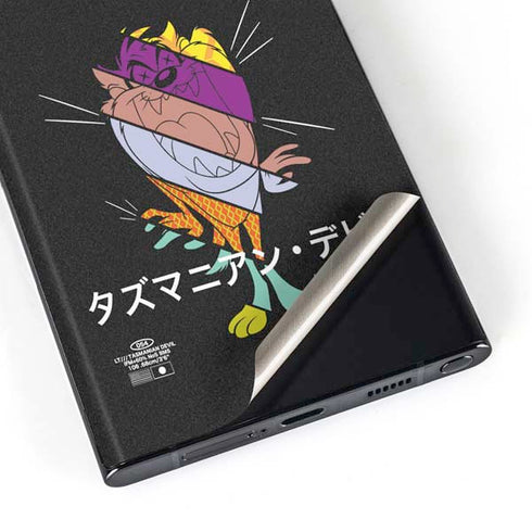 Looney Tunes Tasmanian Devil Sliced Juxtapose Galaxy Skins