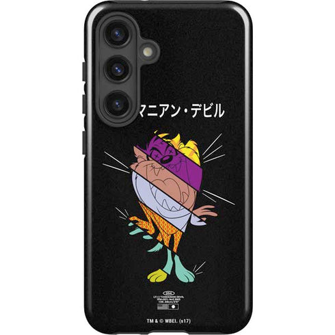 Looney Tunes Tasmanian Devil Sliced Juxtapose Galaxy S25 Plus Impact Case
