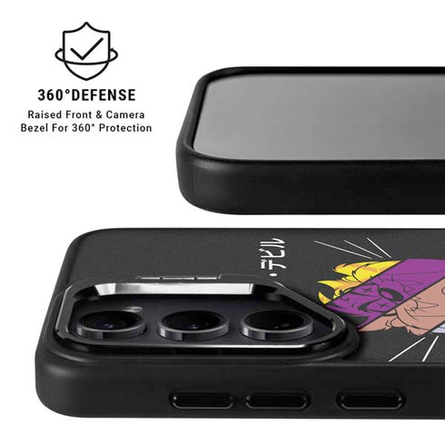 Looney Tunes Tasmanian Devil Sliced Juxtapose Galaxy S24 Ultra Kickstand Case